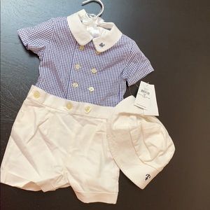 Ralph Lauren Formal Onesie (6m)